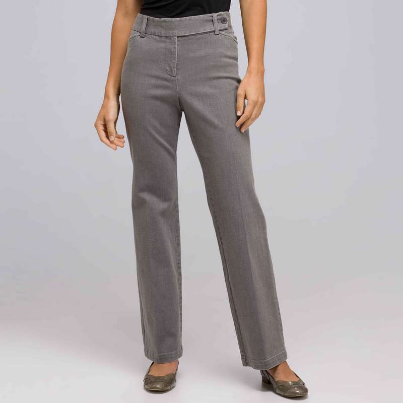 Straight Leg Pant, Light Pewter Wash, large image number 0